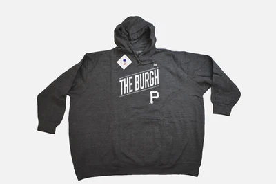 Majestic MLB Womens Plus Size Pittsburgh Pirates The Burgh Hoodie NWT 4X - Image 1 of 4