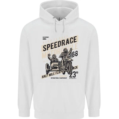 Sudadera Para Hombre De Motocicleta De Carreras Rápidas Con Sidecar 80% Algodón - Imagen 1 de 4