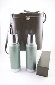 Set da picnic box doppio thermos Stanley Aladdin anni '70 A-944B - Foto 1 di 24