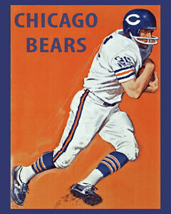 Chicago Bears Wall Art Poster (1967 Season)  8x10 Photo