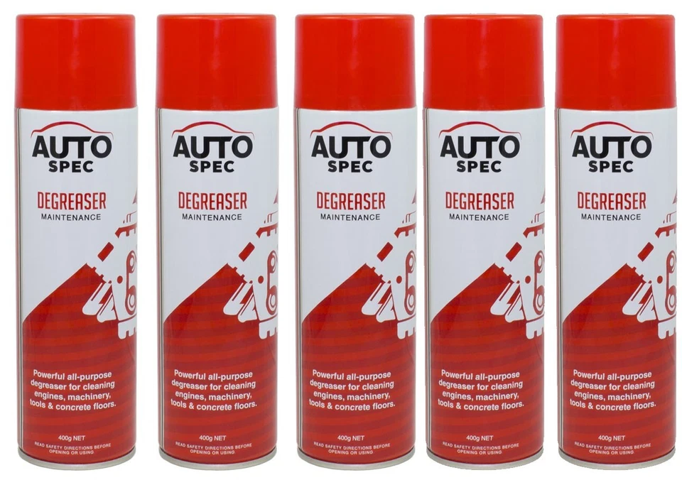 5 x  Spray Can Heavy Duty Engine Degreaser 400G - image 1 of 1