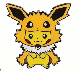 Pikachu In Umbreon Cosplay Costume Pokémon Enamel Pin - Picture 1 of 5