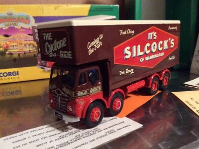 Corgi - Silcocks Fair - #12601 - Foden Closed Pole Truck - NIB - Image 1 of 3