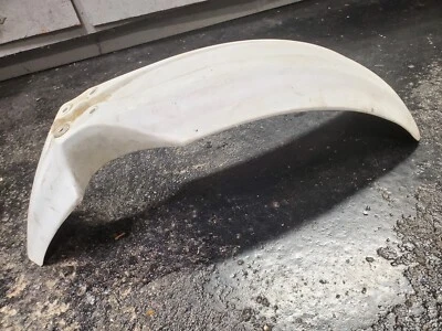 Honda xr XR250L XR250 L 1993 guardabarros delantero original guardabarros blanco ¡sin grietas! Foto 1 de 4