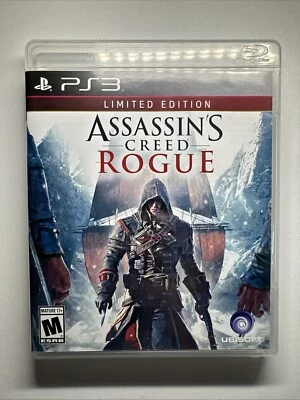 Assassin's Creed Rogue Limited Edition PS3 PlayStation 3 Game Complete w/ Manual - Image 1 of 4