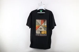 Vtg Lifted Research Group LRG Mens Medium Faded Spell Out Geometric Tree T-Shirt - Picture 1 of 11