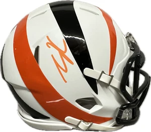 Tee Higgins Cincinnati Mini Football Helmet (JSA) - Picture 1 of 2