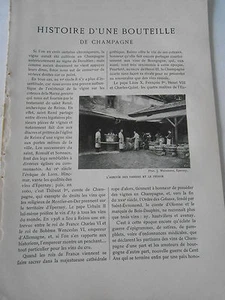 1905 Histoire d'une bouteille de Champagne - Foto 1 di 2