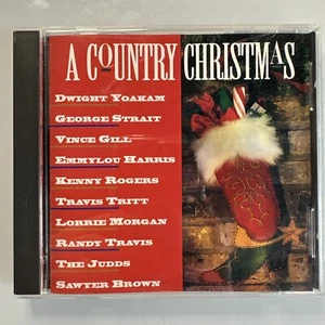 A Country Christmas CD Yoakam Strait Gill Harris Rogers - Picture 1 of 2