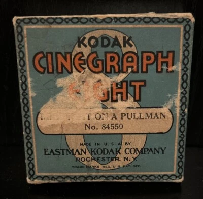 PELÍCULA DE PELÍCULA KODAK 8 MM MEDIANOCHE EN PULLMAN Foto 1 de 4
