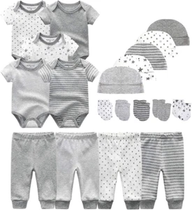 Unisex Baby Layette Essentials Giftset Clothing Set 19-Piece for Newborn Baby - Picture 1 of 6