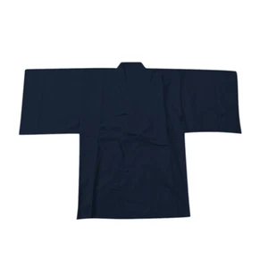 IAIDO MANGA ANCHA Azul Marino GI Mangas Grandes Tetron Chaqueta Kimono Japonés Top - Imagen 1 de 13