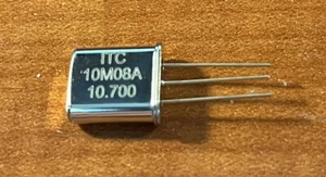 10.7 IF Filter Crystal 10M08A - CB Radio 10 Meter 11 Meter - Picture 1 of 4