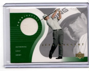 JEFF MAGGERT 2001 Upper Deck TOUR THREADS AUTHENTIC GOLF SHIRT #TT-JM - Picture 1 of 1