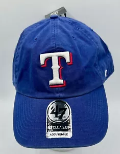 Neu mit Etikett Texas Rangers MLB '47 markenblau aufräumen verstellbare Mütze - Bild 1 von 10