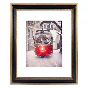 , 16x20 verzierter Bilderrahmen mit Passepartout für 11x14 Foto oder Display 16x20 Drucke... - Bild 1 von 7