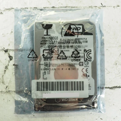 Western Digital WD5000LPLX WD5000LPLX-75ZNTT0 500gb 2.5" Sata hard drive, Sealed - Image 1 of 3