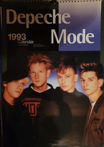 DEPECHE MODE Unofficial Poster Calendar 1993 Culture Shock - Bild 1 von 2
