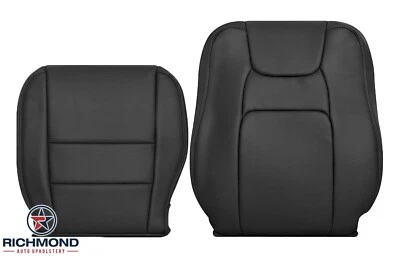 For 2007-2014 Honda Ridgeline -Driver Side Complete Leather Seat Covers Black - Image 1 of 4