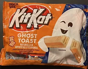 KITKAT Candy Bar Ghost Cannella Toast Flavor Nuovo 2024 Appena Uscito 2 BORSE - Foto 1 di 2