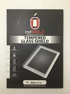 mdSHIELD Tempered Glass Screen Protector for iPad 2 / iPad 3 / iPad 4 - Picture 1 of 2