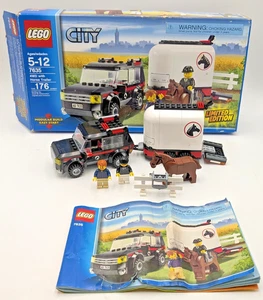 LEGO City set 7635 4WD with Horse Trailer Complete with Box & Manual - Picture 1 of 3