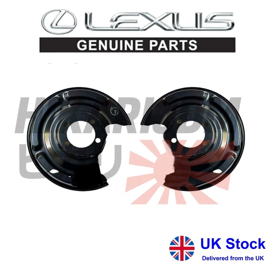 NEW GENUINE LEXUS CT OEM COVER SUB-ASSY, DISC BRAKE DUST, REAR RH & LH SET  - Image 1 of 1