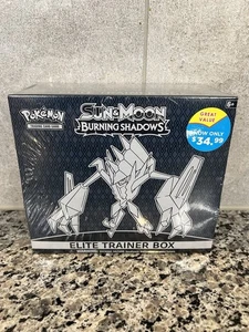 Pokemon Sun & Moon Burning Shadows ETB ( Elite Trainer Box ) Sealed - Picture 1 of 4