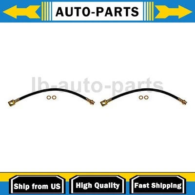 2x Brake Hose Rear Outer For Hummer H3T 5.3L 2009-2010 Hummer H3T 3.7L 2009-2010 - Image 1 of 4