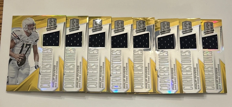 菲利普·里弗斯金奖贴卡 2014 帕尼尼 Spectra CORNERSTONES FB. — 第 1/2 张图片