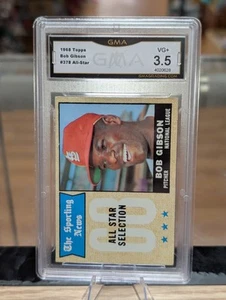 1968 Topps AS #378 Bob Gibson GMA 3.5 kostenloser Versand! - Bild 1 von 2