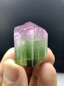 162 Carat Natural Top Grade Bi Color Watermelon Tourmaline Crsytal From Paprok - Imagen 1 de 7