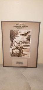 Vtg AUSABLE FORKS, NY 1914 FRANK FOUNTAIN 1914 Carriage, Hardware Store Calendar - Picture 1 of 13