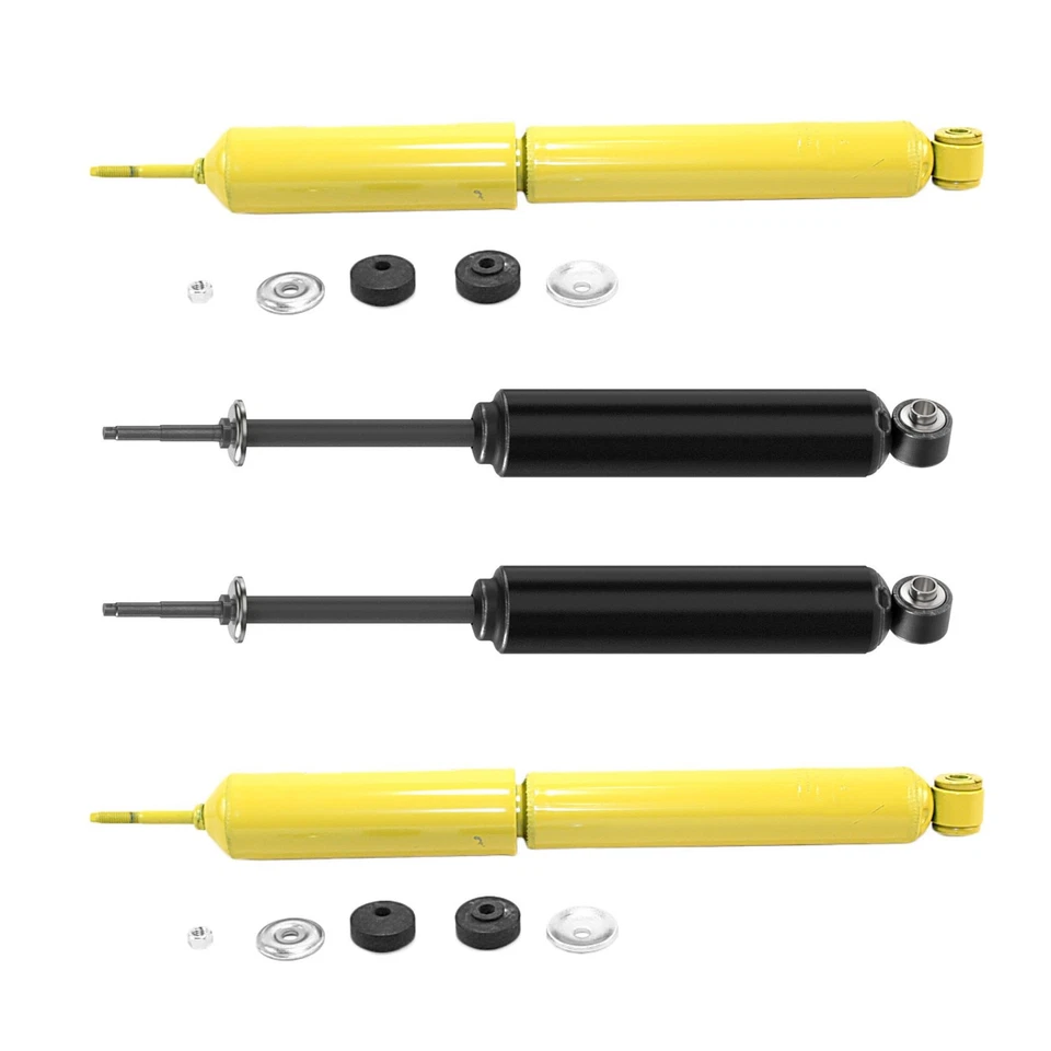 Juego de 4 amortiguadores delanteros traseros Monroe Gas Magnum para Ford F100 F350 tracción trasera Foto 1 de 4