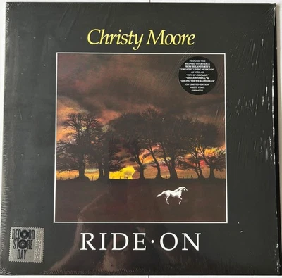 CHRISTY MOORE - Ride On - White VINYL LP 2022 Warner Exc Cond! JF1 - Image 1 of 3