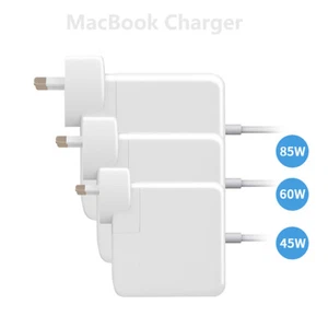 Replacemnet Charger 45W 60W 85W L-Tip T-Tip Power Adapter for MacBook Pro & Air - Foto 1 di 11