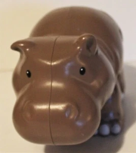 Fisher Price Little People großes Sound Nilpferd 5" groß Mattel 2014 Unikat - Bild 1 von 7