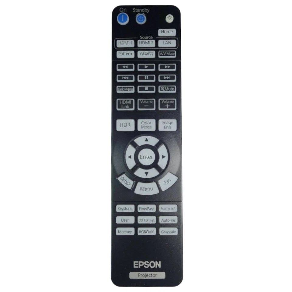 NEW Genuine Epson HOME CINEMA 3800 Projector Remote Control - Image 1 of 1