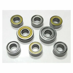 TRB RC Ceramic Hub Carrier Bearing Set Yellow TLR 22 - Picture 1 of 1