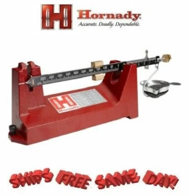 Escala mecánica de polvo Hornady Balance Beam capacidad de 500 granos ¡NUEVA! # 050109 Foto 1 de 4