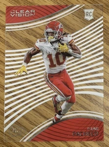 2022 Panini Chronicles - Clear Vision Rookies #CVR-26 Isiah Pacheco (RC) - Picture 1 of 2