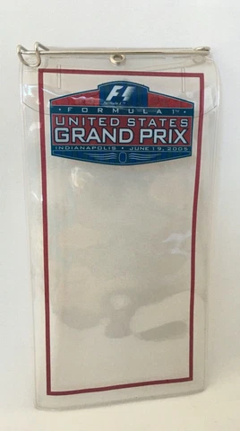 Formula 1 USGP 2005 F1 Event Logo Ticket Holder New Cover