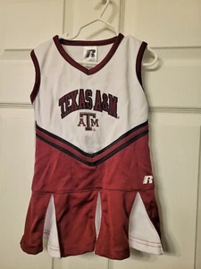 Girls Russell Texas A&M Aggies Cheerleader Outfit - Size 4T - Picture 1 of 3