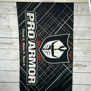 2012 Pro Armor Series Trailer Flag A061230 35" x 58" Black Red White New In Bag - Picture 1 of 8