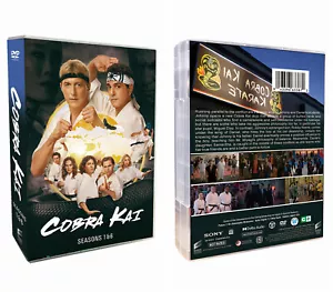 Cobra Kai Complete Season 1-6 (6Part 1+2+3) DVD 14-Disc Sealed Box Set TV Series - Bild 1 von 3