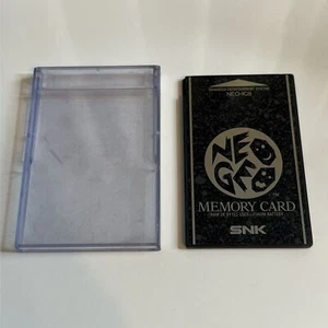SNK Neo Geo Memory Card with Case  NEO-IC8 - Picture 1 of 6