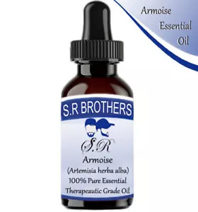 S.R.Brothers Armoise 100% Pure & Natural Artemisia herba alba Essential Oil - Picture 1 of 10