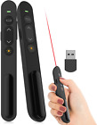 Presentation Clicker, Wireless Presenter Remote with Red Light, Hyperlink, - for