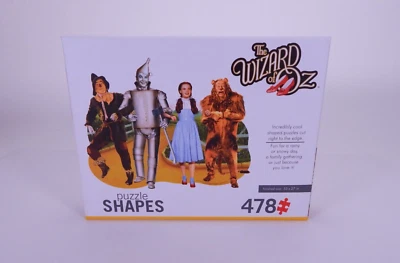 The Wizard of Oz Character Shaped Puzzle 478 Pcs Paper House 33" x 27" - Image 1 of 3