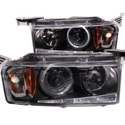 Faros proyectores ANZO con halo negro G2 para Scion Xb | 121347 Foto 1 de 4
